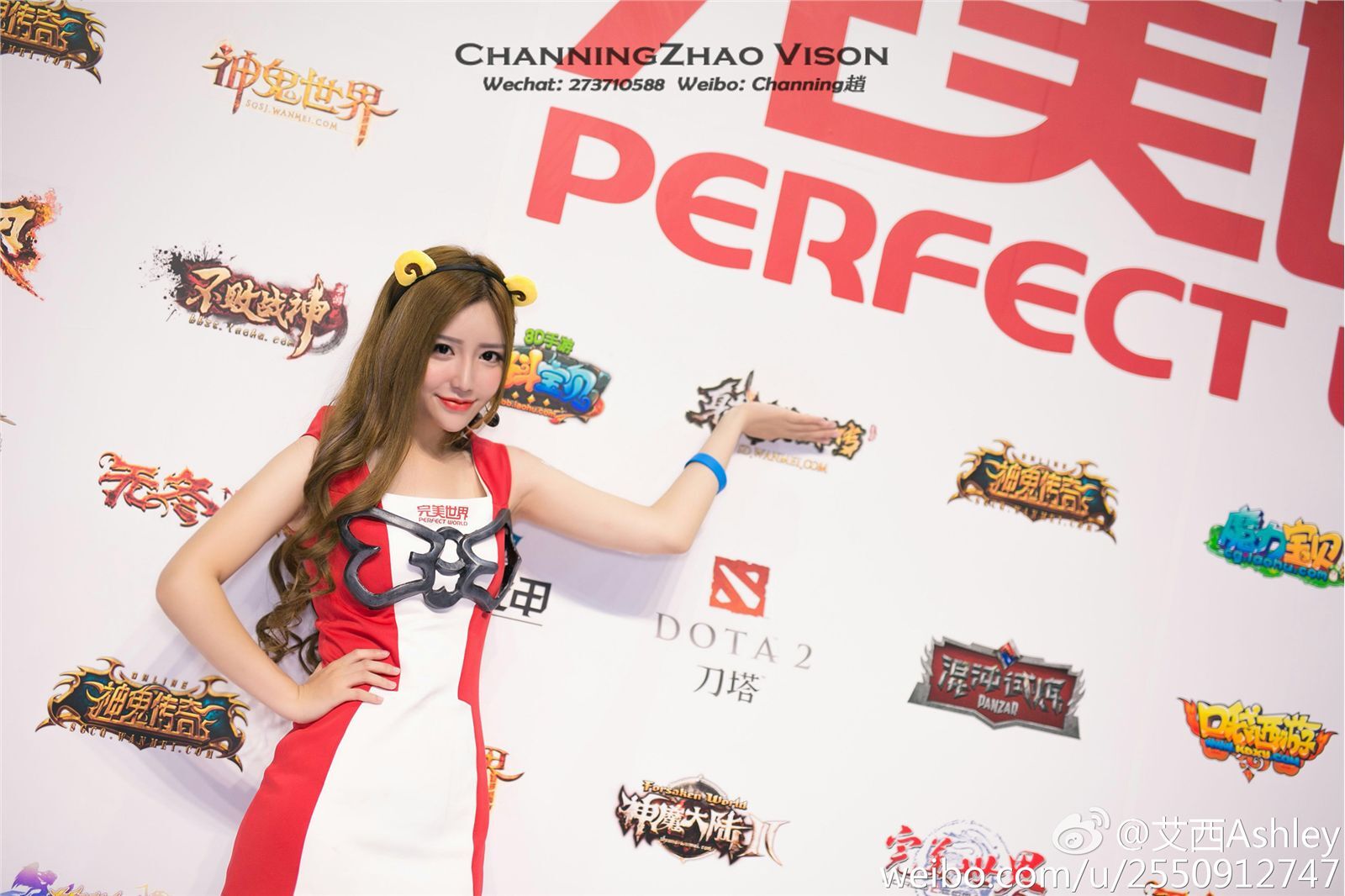 上海2015ChinaJoy模特艾西Ashley微博图集 2